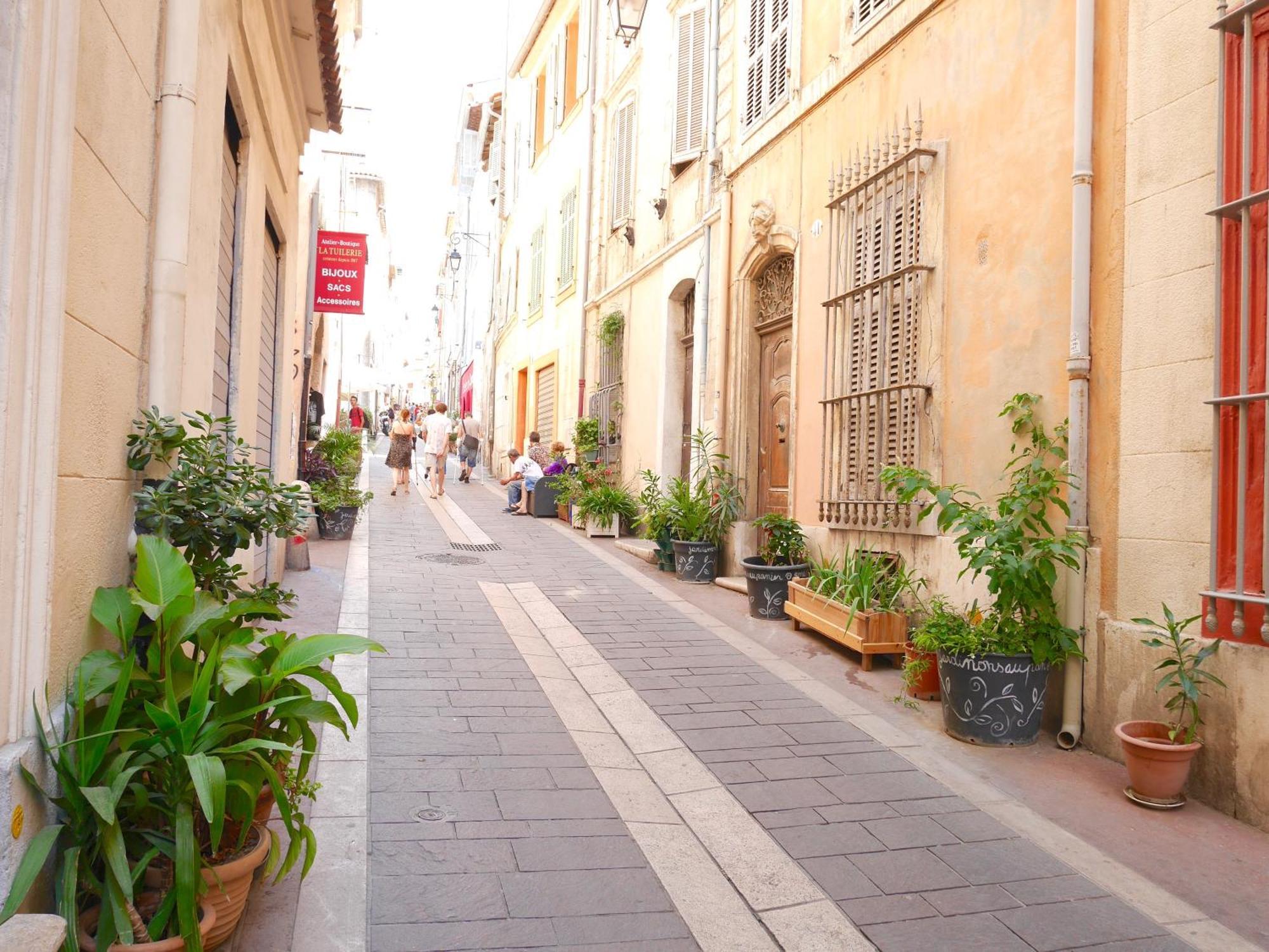 Le Panier - Joli Duplex Centre Ville Historique Avec Grande Terrasse Et Balneo Proche Vieux Port Marsella Exterior foto